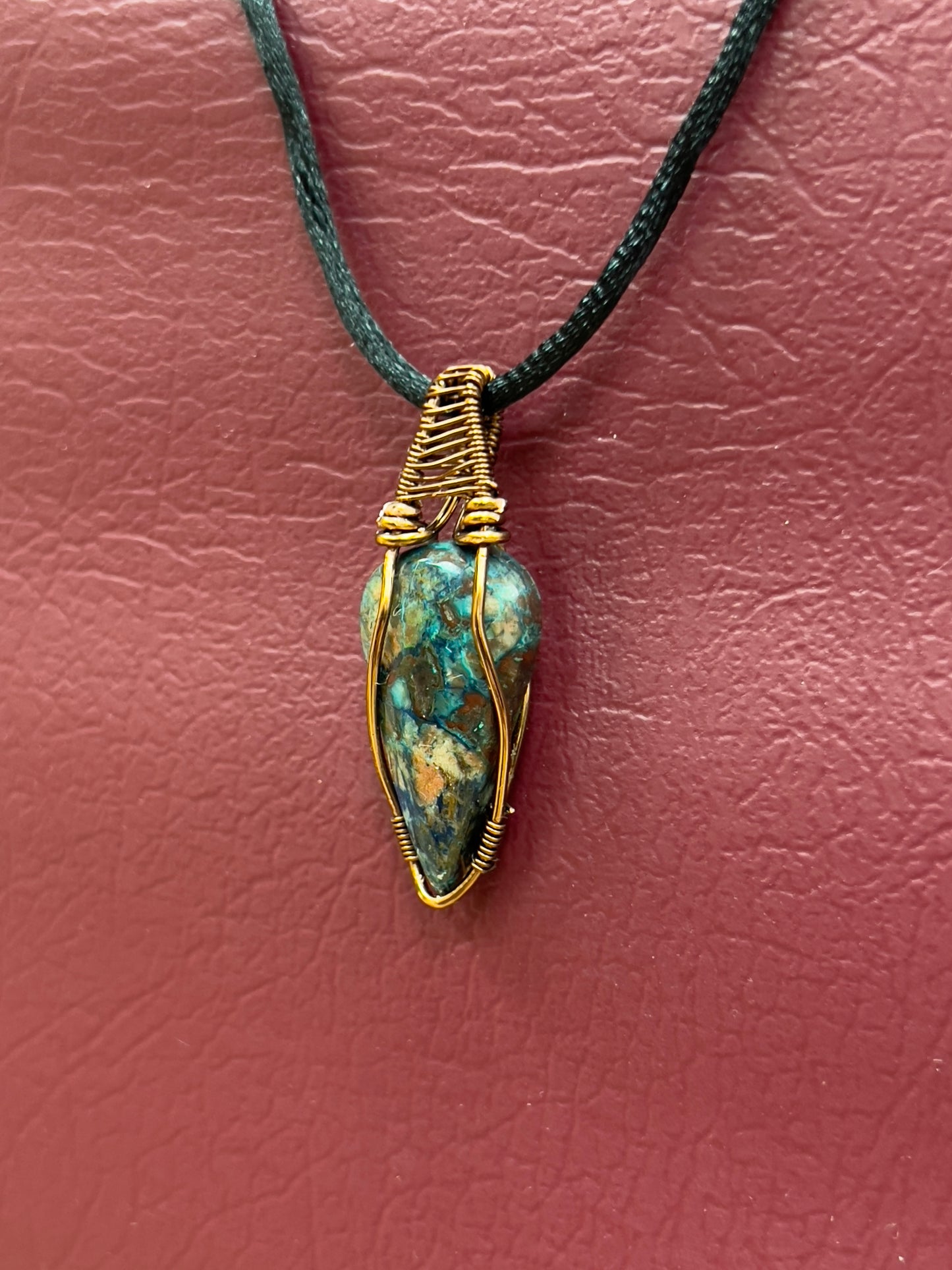 Azurite pendant