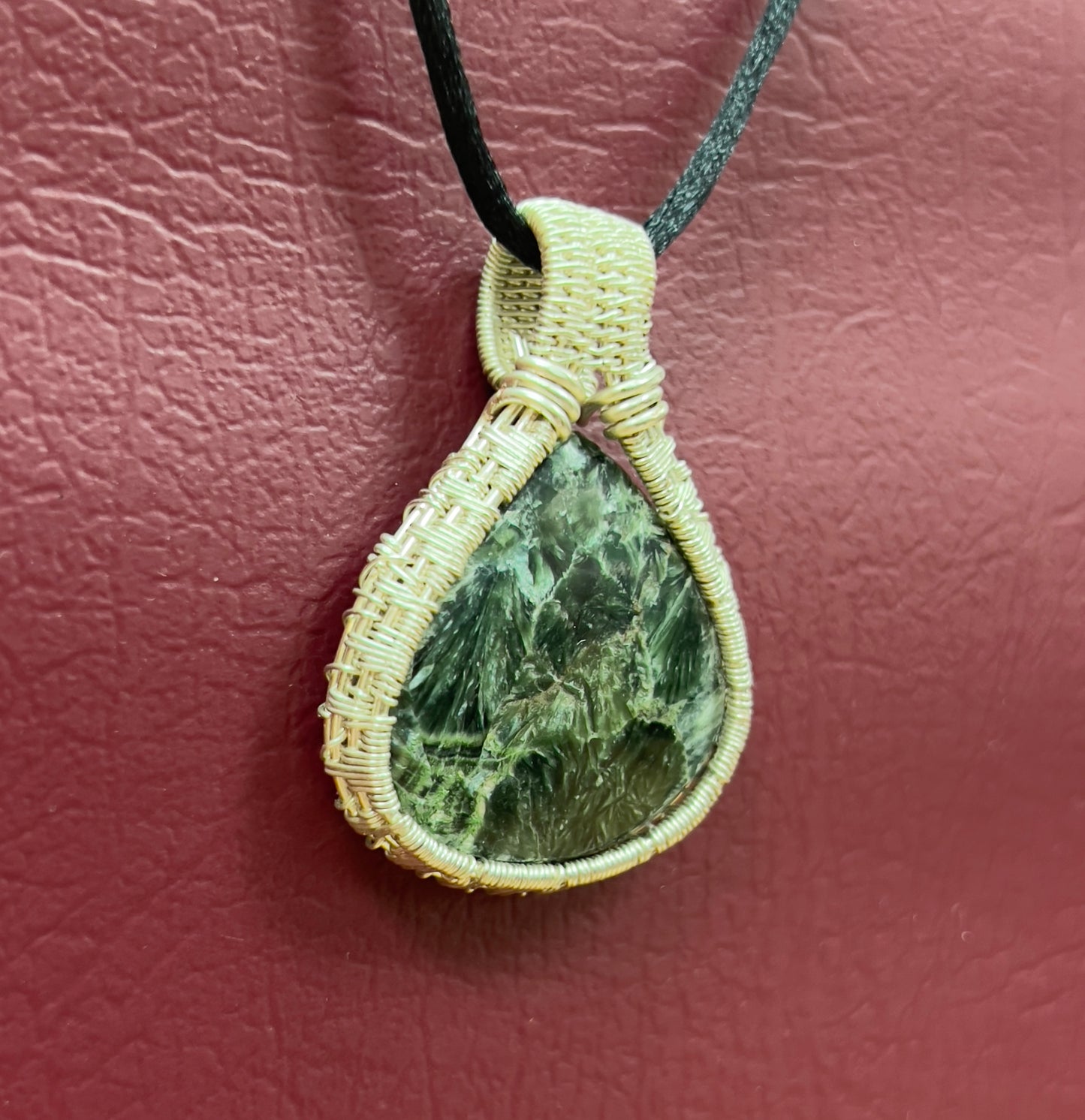 Seraphinite pendant