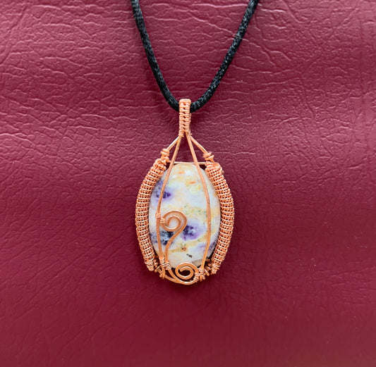 Tiffany stone pendant