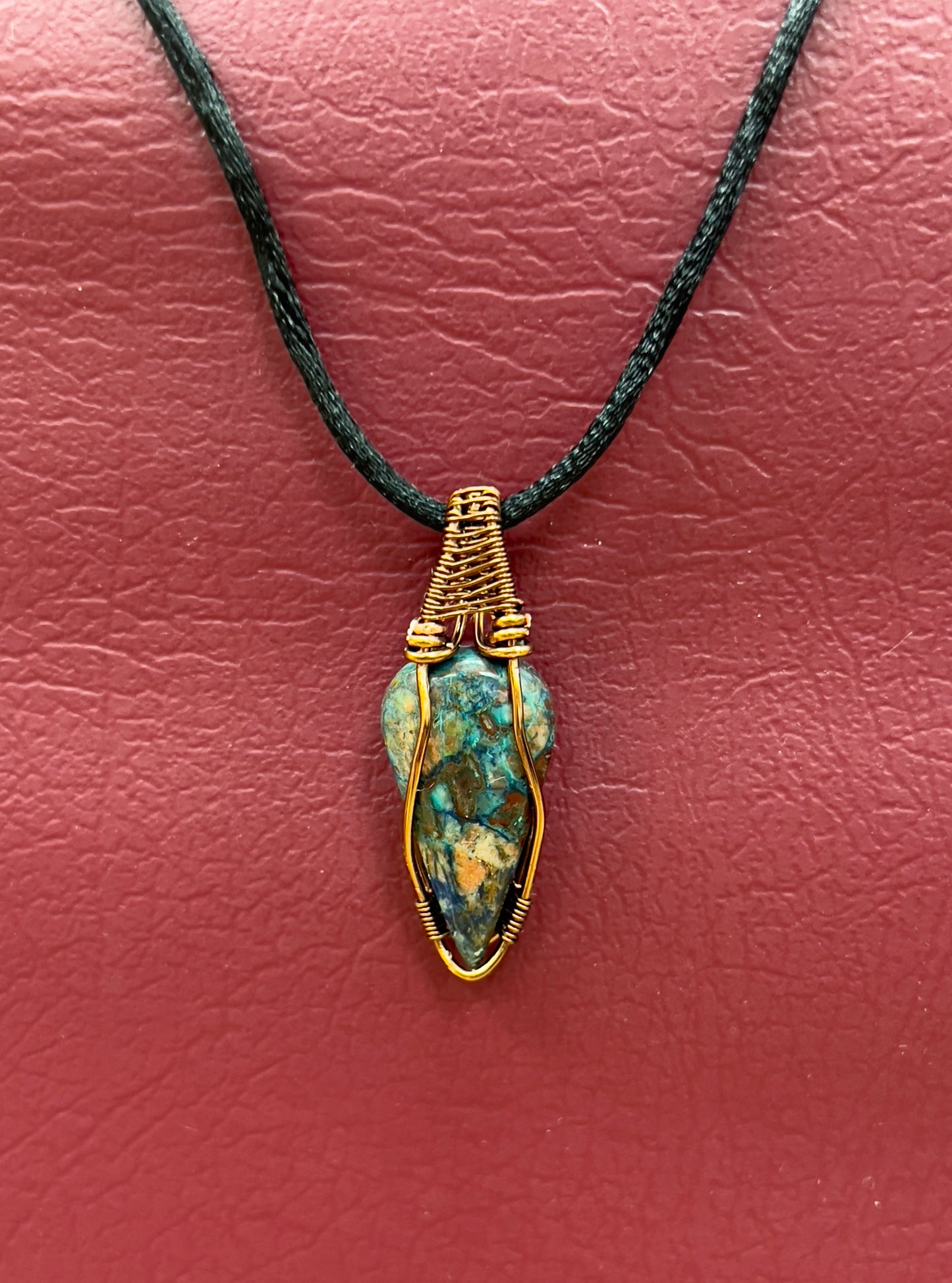 Azurite pendant