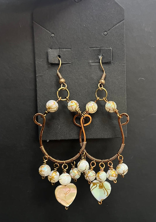 Heart of Gold earrings